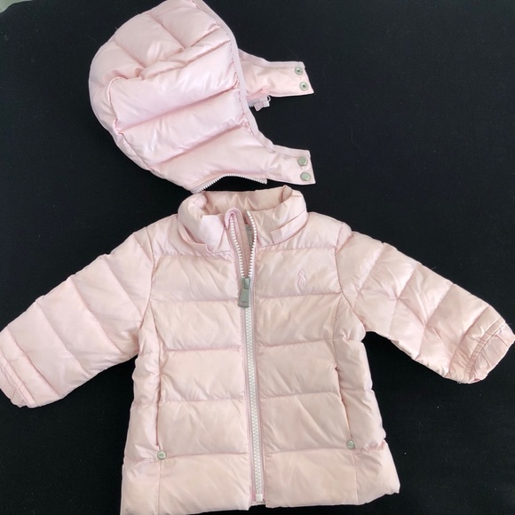 6M Baby Girl Ralph Lauren Pink Jacket - Picture 3 of 6